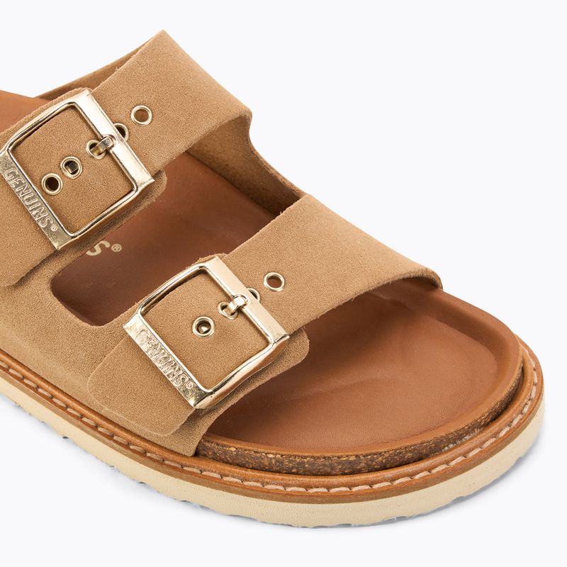 Genuins Hawaii Velour mandula női flip-flopok 7