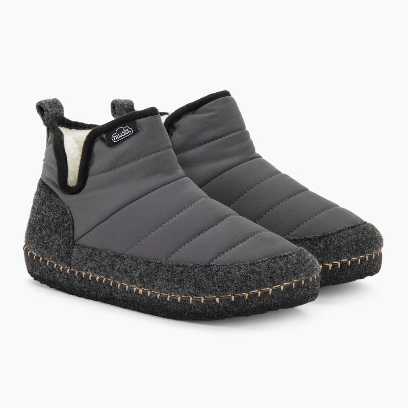 Nuvola Boot New gyapjú téli papucs sötétszürke 4