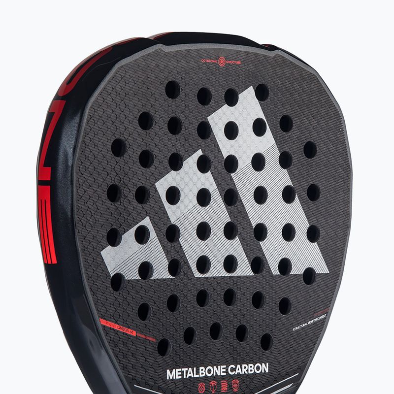 Padel ütő adidas Metalbone Carbon 2026 black/red 5