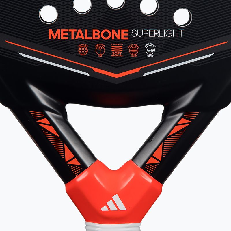 Padelütő adidas Metalbone Superlight 2026 black/red 5