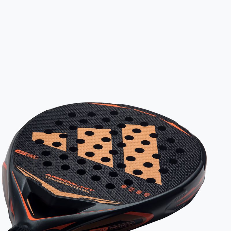 Padelütő adidas Arrow Hit Carbon CTRL anthracite/orange 6