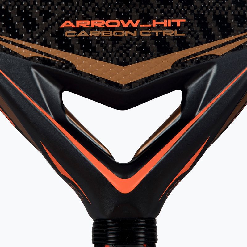 Padelütő adidas Arrow Hit Carbon CTRL anthracite/orange 7