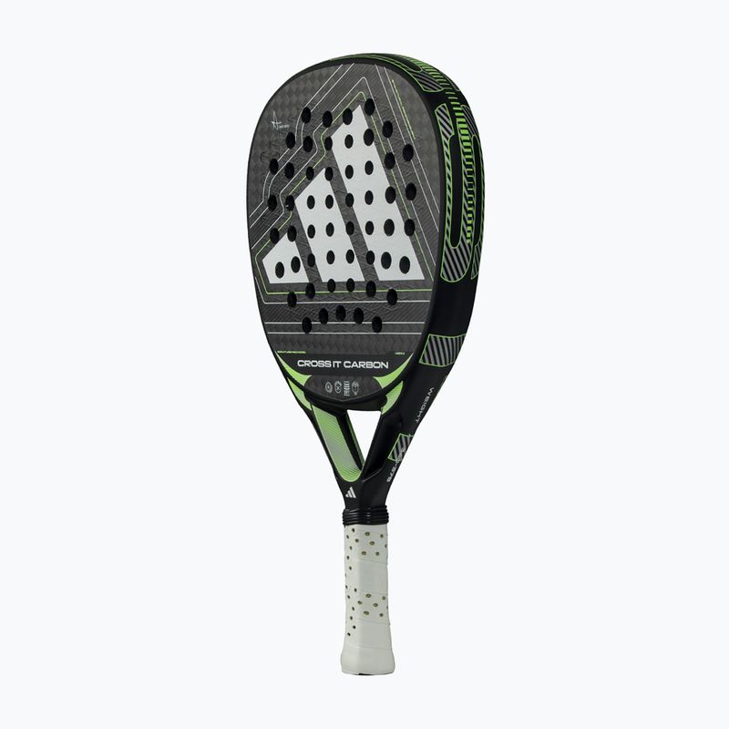 Padelütő adidas Cross IT Carbon 2026 black/lime 3