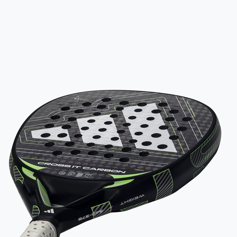 Padelütő adidas Cross IT Carbon 2026 black/lime 6