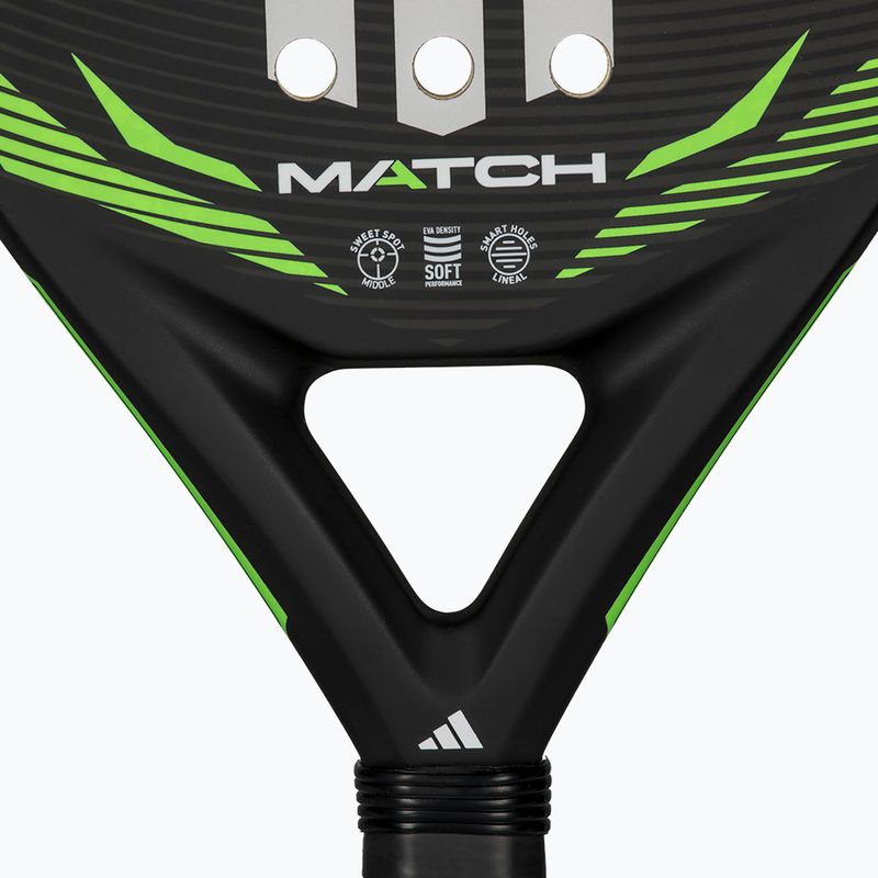 Padelütő adidas Match 2026 black/lime 5