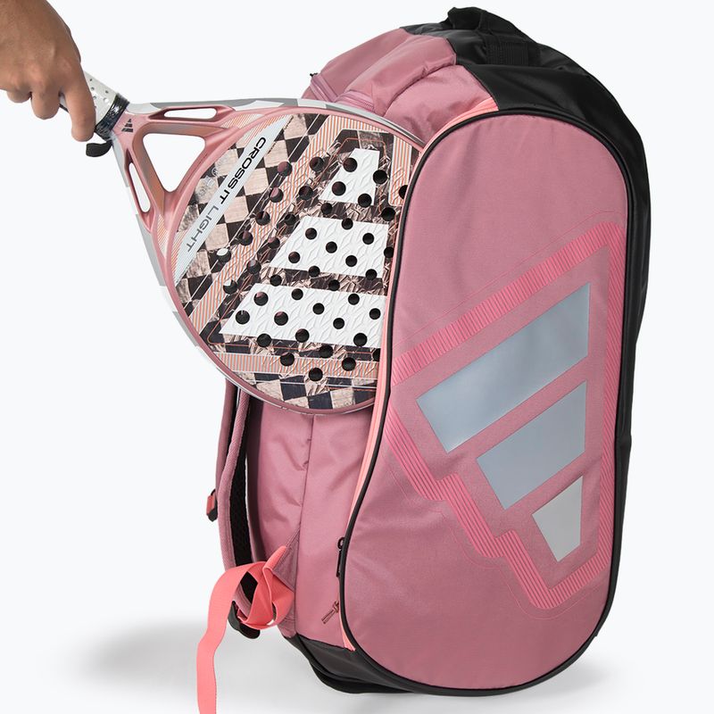 adidas Pro Tour Racket Bag padel táska 2026 70 l pink/black 6
