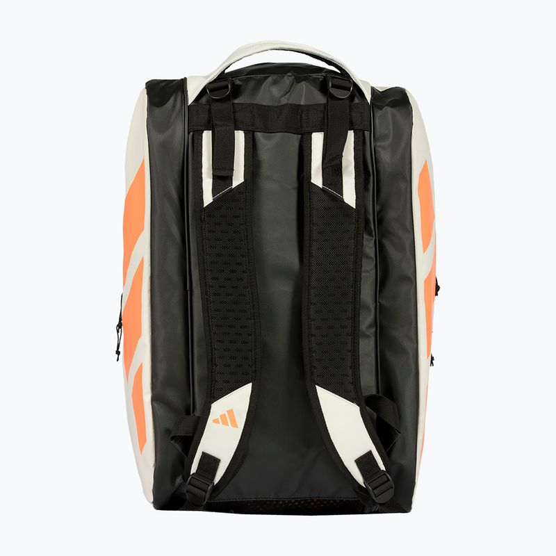 Padel táska adidas Multigame Racket Bag 2026 off white/orange 4