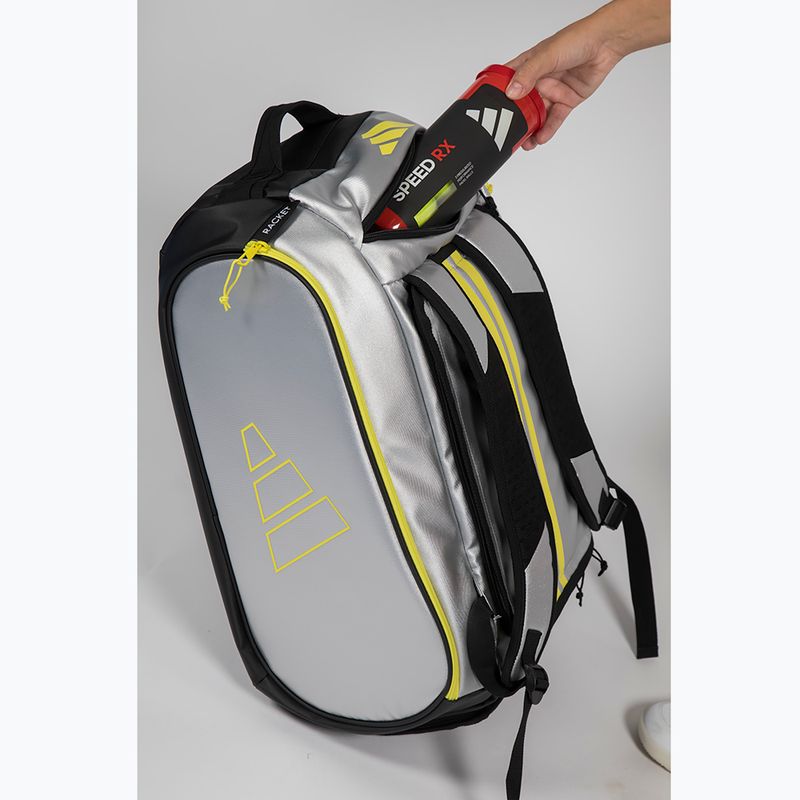 adidas Tour Racket Bag padel táska 2026 54 l silver/lime 6
