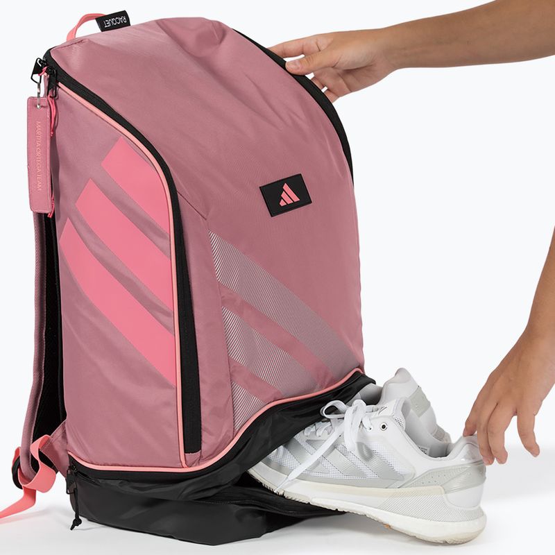 adidas Pro Tour Martita Ortega padel hátizsák 2026 40 l pink/black 7