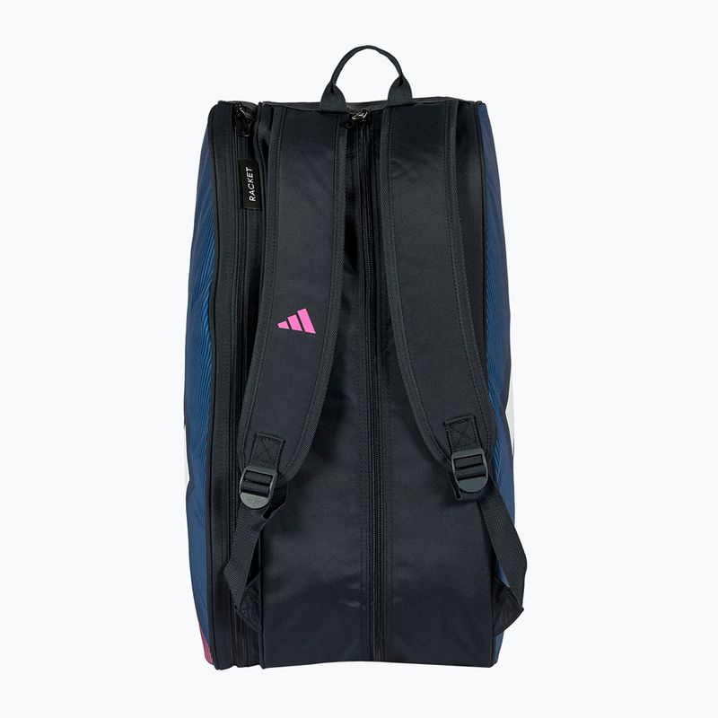 Padel táska adidas Control Racket Bag 2026 blue/pink 4