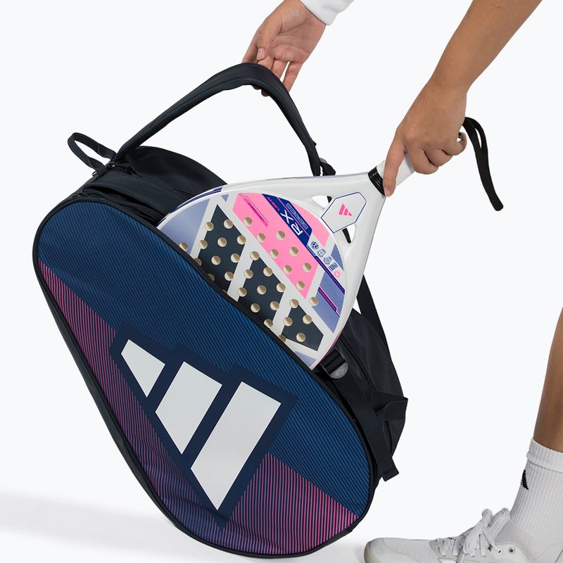 Padel táska adidas Control Racket Bag 2026 blue/pink 6