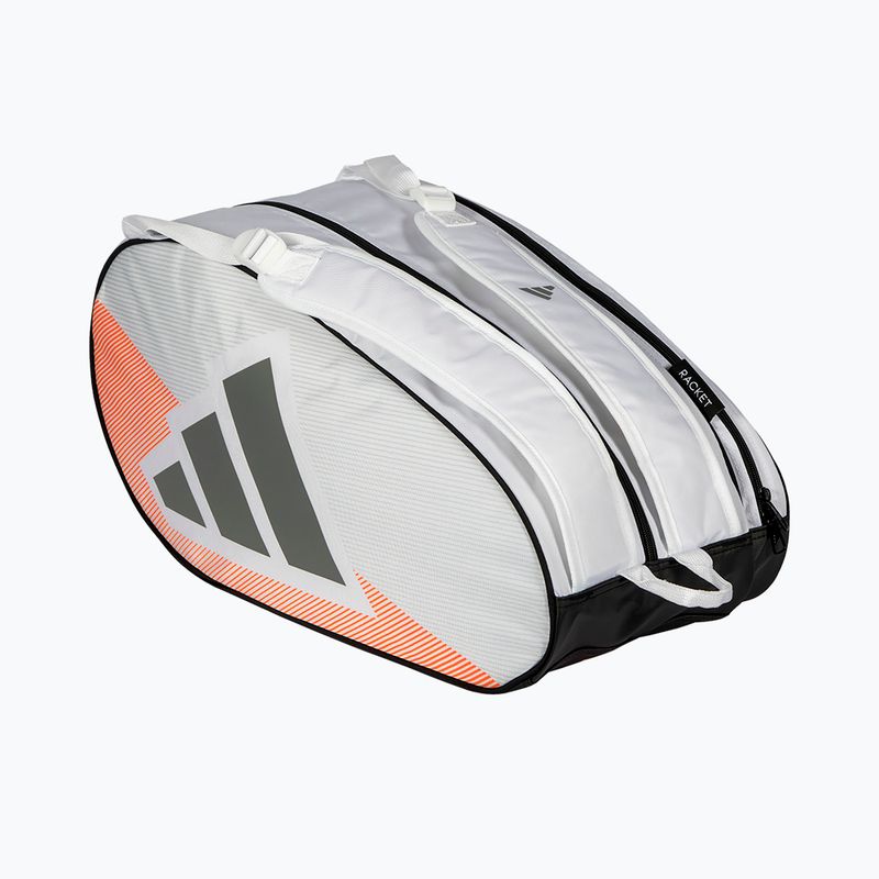 Padel táska adidas Control Racket Bag 2026 white/orange 2