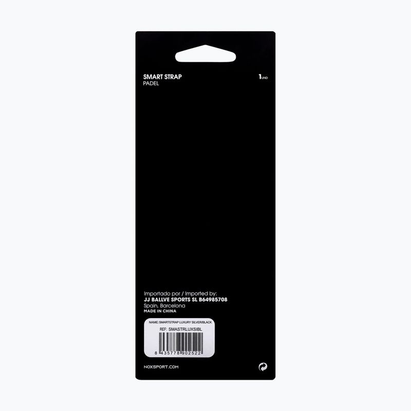 Csuklópánt NOX Luxury Smartstrap silver/black 2