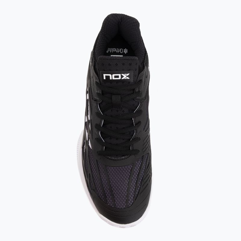 Padelcipő NOX AT10 Lux black/white 5