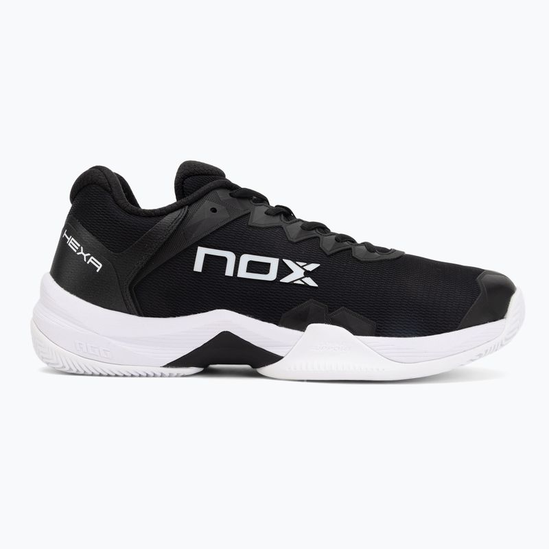 Padel cipő NOX ML10 Hexa black/white 2