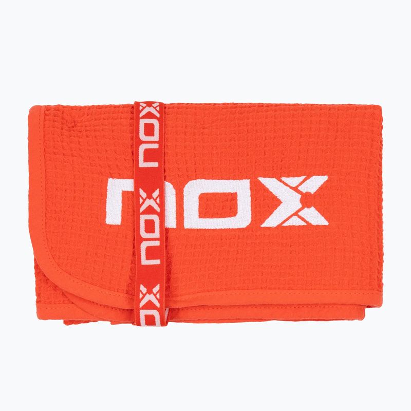 Törölköző NOX Cotton Towel red/white