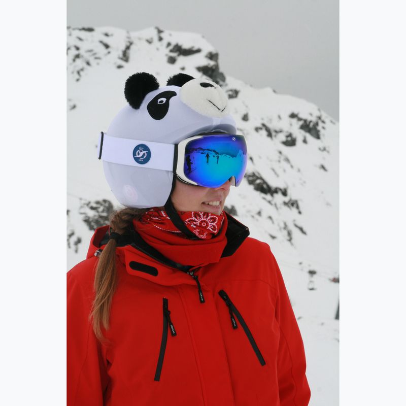COOLCASC Panda medve sisak sapka fehér 42 7