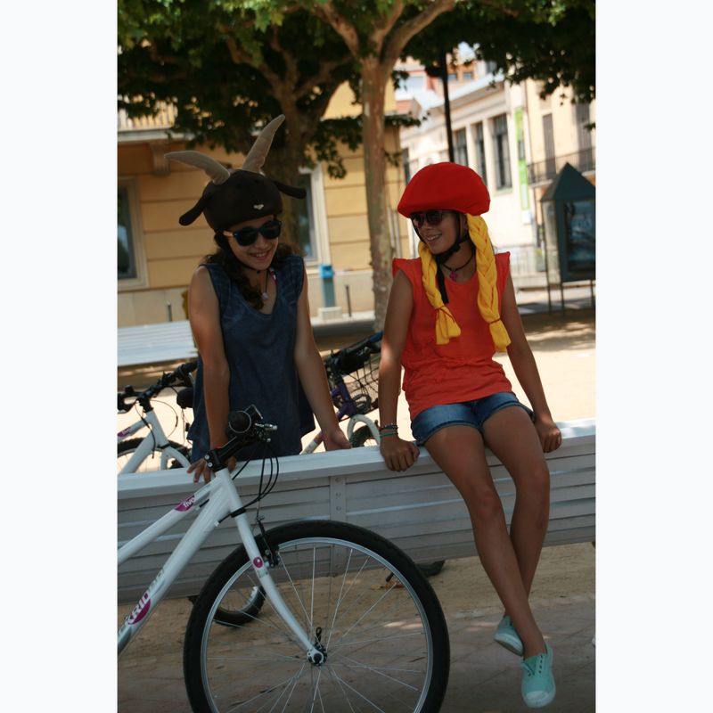 COOLCASC sisakvédő Kis piros kapucni piros S071 9