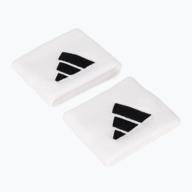 Frottír csuklópántok adidas Wristband S 2 db white/black 2