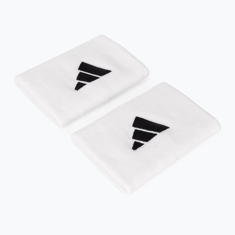 Frottír csuklópántok adidas Wristband L 2 db white/black 2