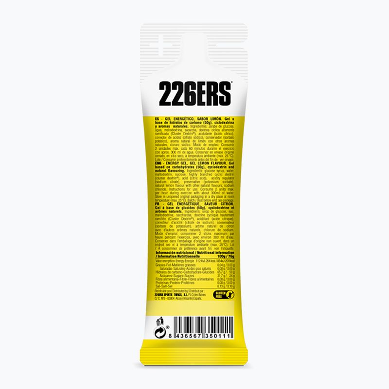 Energetizáló gél 226ERS High Energy 76 g citrom 2