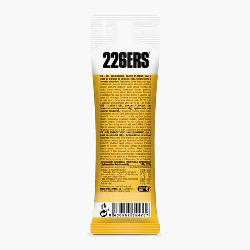 Energetizáló gél 226ERS High Energy 76 g banán 2
