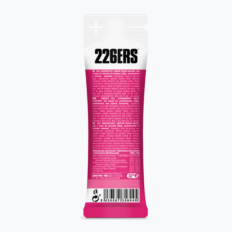 Energetizáló gél 226ERS High Energy Salty 76 g sós eper 3