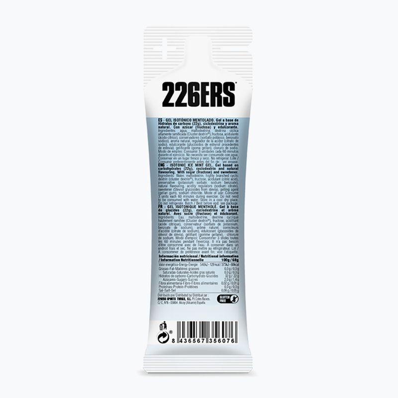 Energetizáló gél 226ERS Isotonic Ice 68 g menta 3