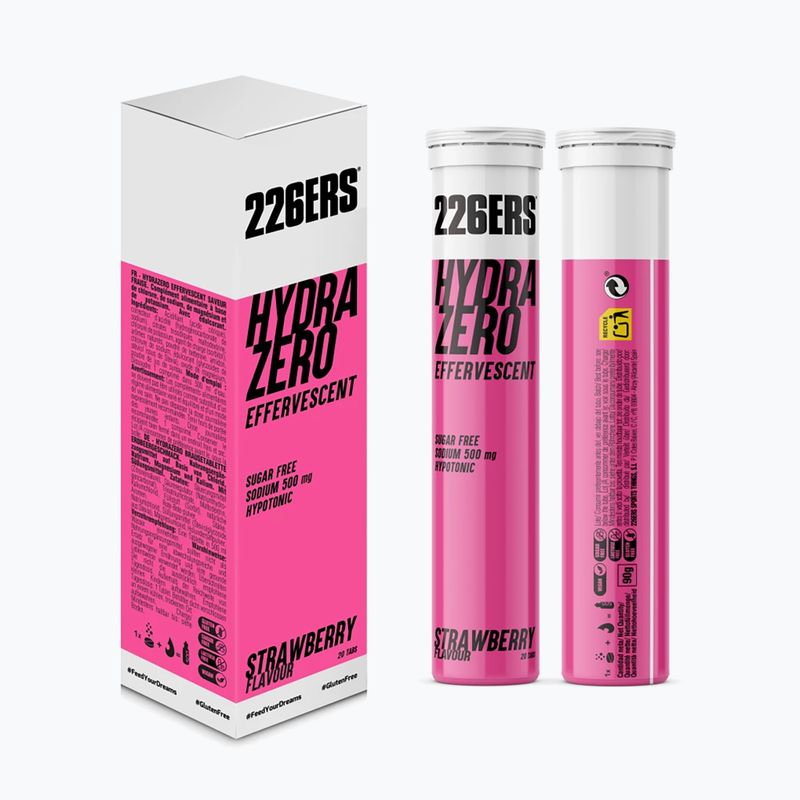 Hipotóniás ital 226ERS Hydrazero pezsgőtabletta 20 tabletta eper 3