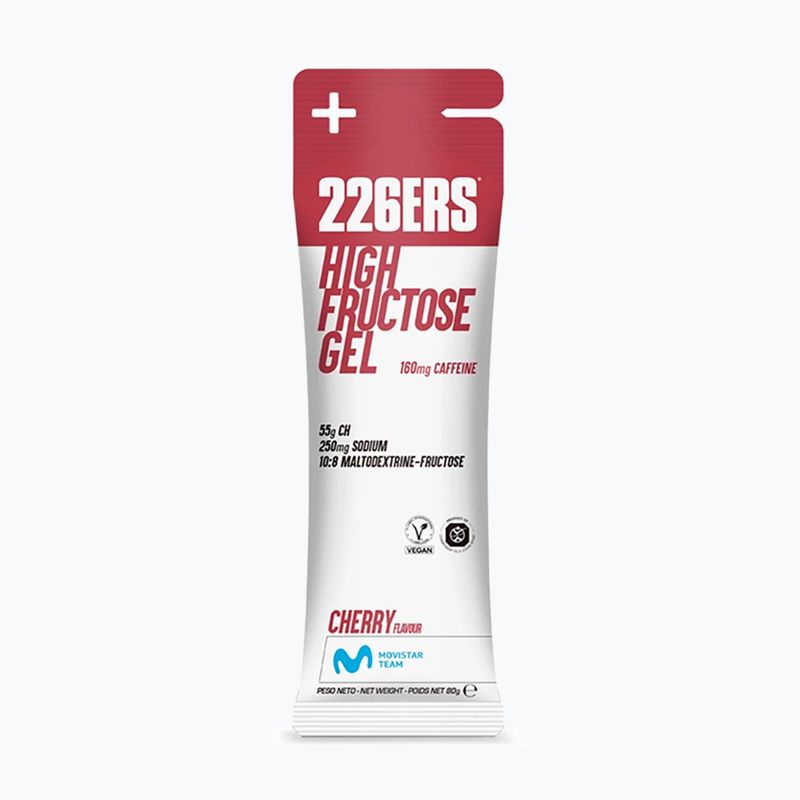 226ERS Magas fruktóz tartalmú energiagél 80g cseresznye