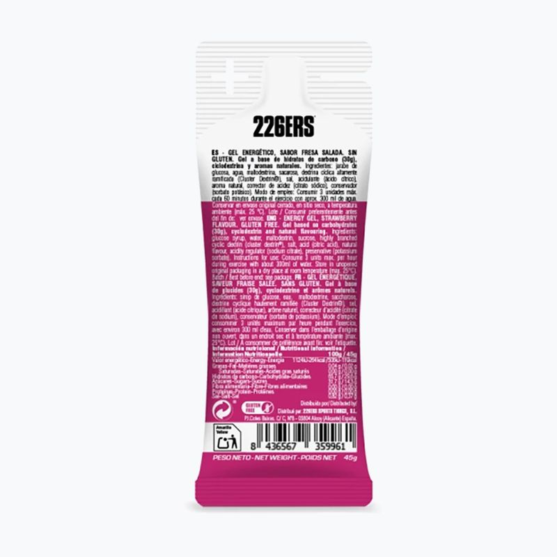 226ERS High Energy XS 45 g sós eper energia gél 45 g sós eper 2