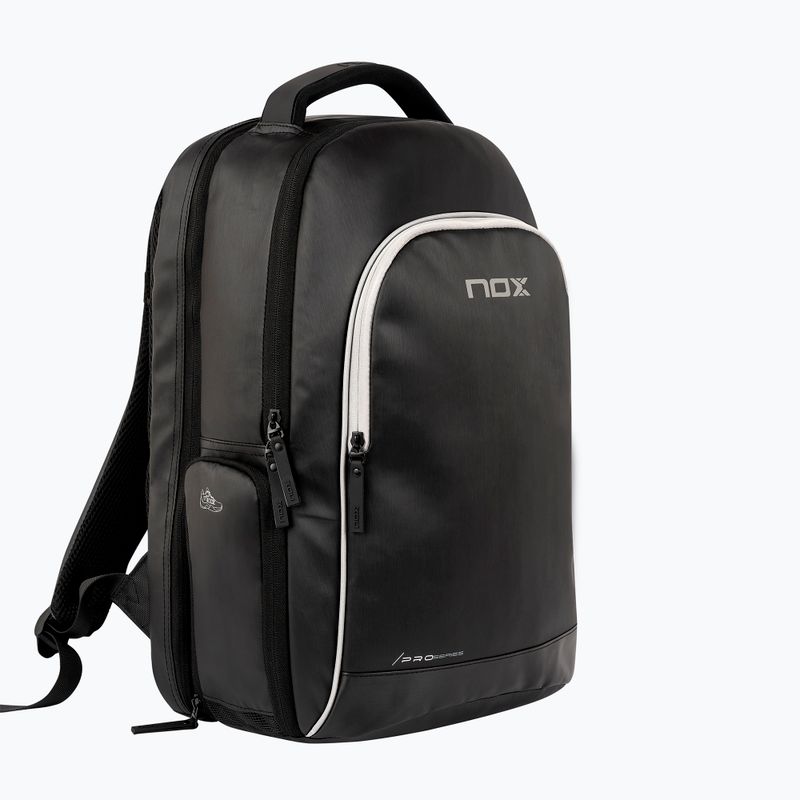 NOX Pro Series 28 l-es fekete padel hátizsák 2