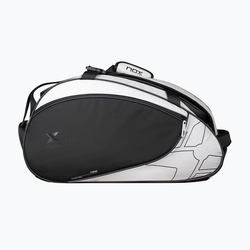Padeltáska NOX Luxury Master Series Padelbag 60 l white/black