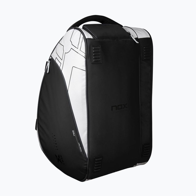 Padeltáska NOX Luxury Master Series Padelbag 60 l white/black 4