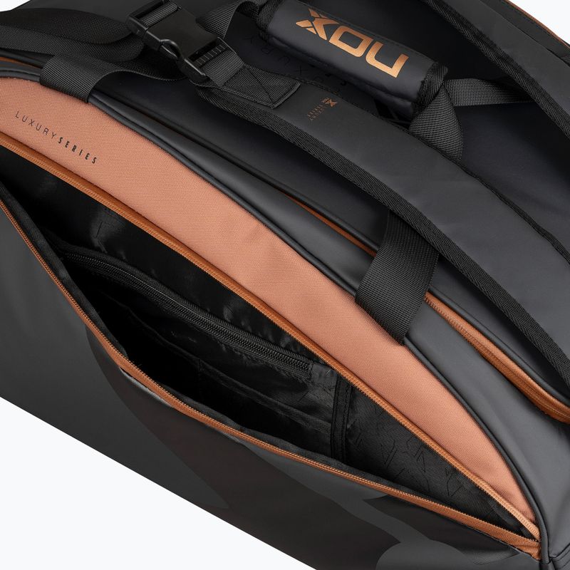 NOX Luxury Open Series evezőtáska 60 l fekete/barna 12