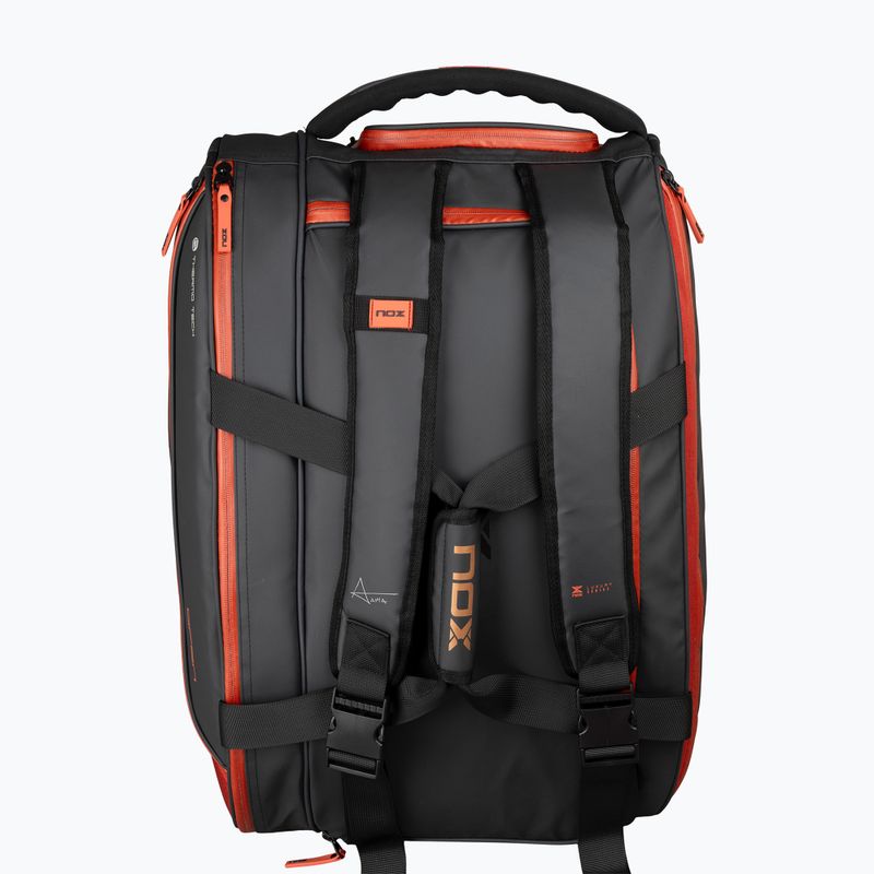 NOX Luxury Open Series padel táska 60 l fekete/piros 7
