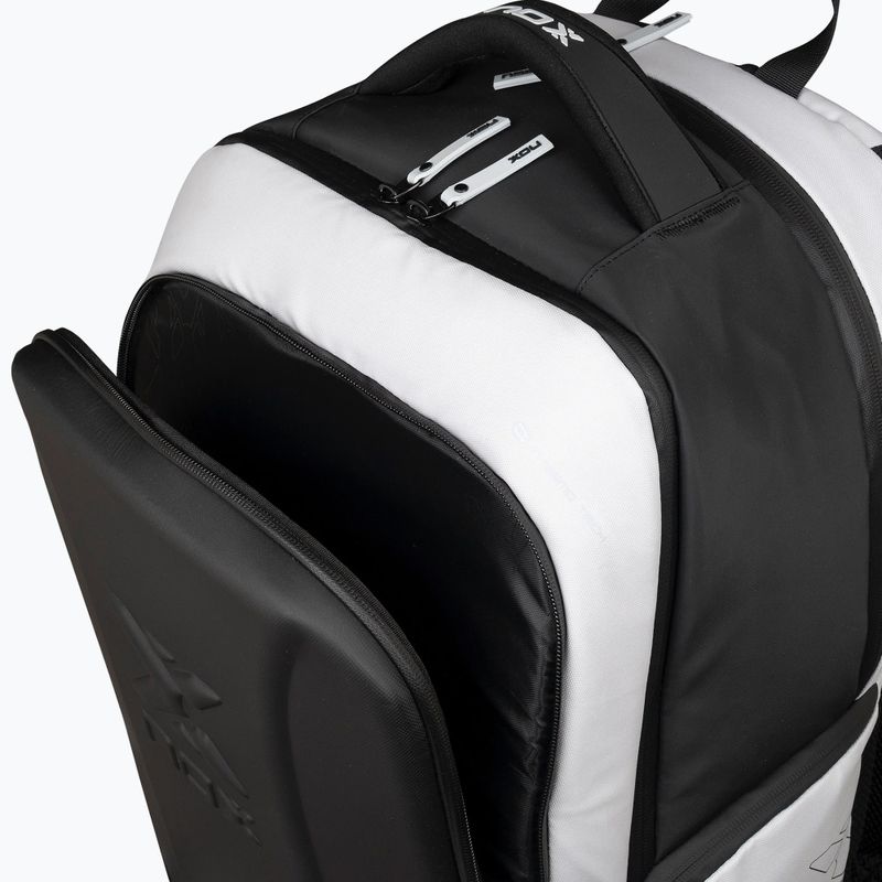 Padel hátizsák NOX Luxury Master Series Backpack 30 l white/black 5