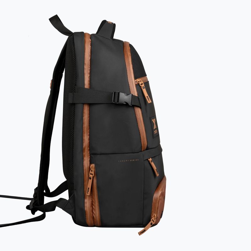 Padel hátizsák NOX Luxury Open Series Backpack 30 l black/brown 4