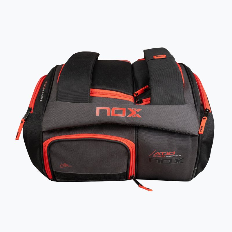 Padeltáska NOX AT10 XXL Padelbag 90 l grey/orange 3