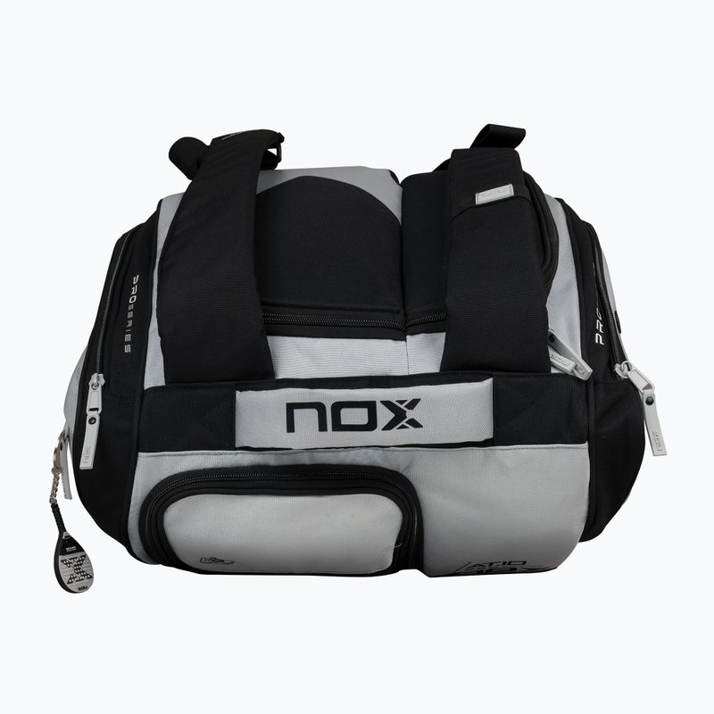 NOX AT10 Competition XL Compact 80 l-es kompakt padel táska szürke/fekete 9