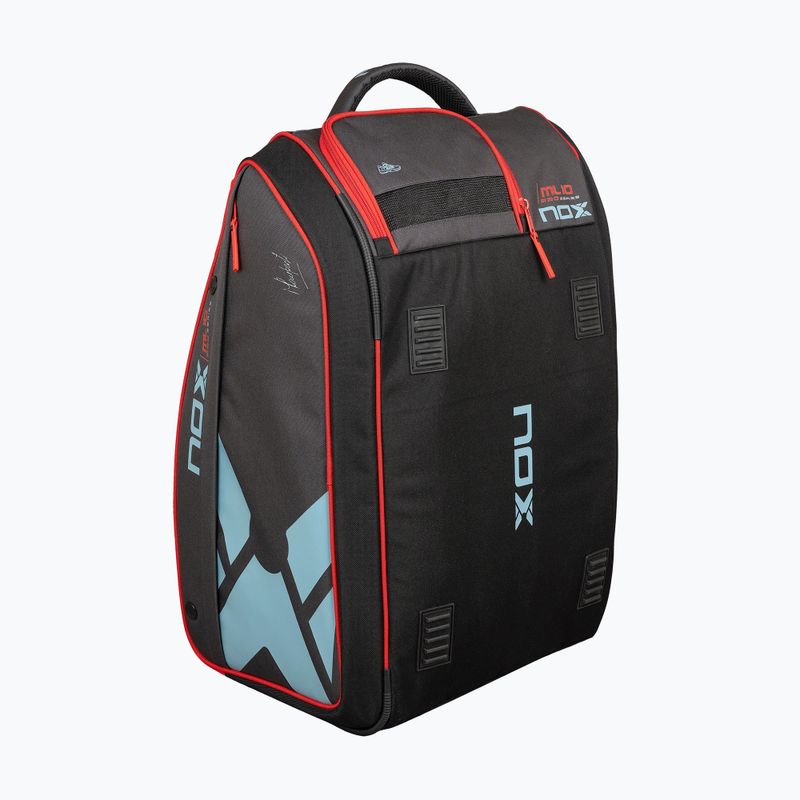Padeltáska NOX ML10 Competition XL Compact Padelbag 80 l grey/black/orange 6
