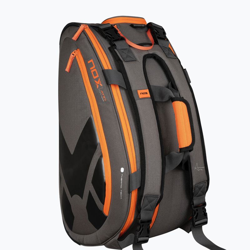 Padeltáska NOX AT10 Team 42 l grey/orange 3