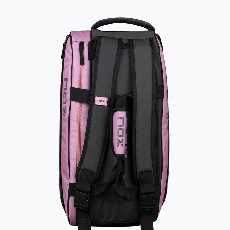 NOX Street Series padlum táska 45 l szürke/rózsaszín 7