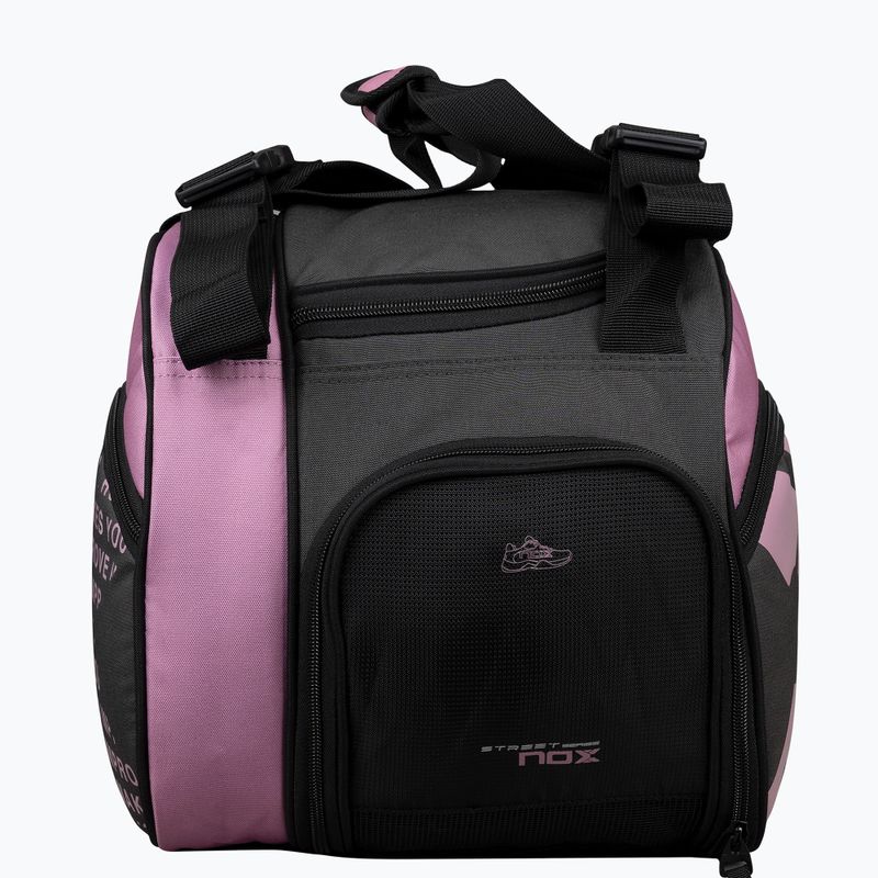 NOX Street Series padlum táska 45 l szürke/rózsaszín 8