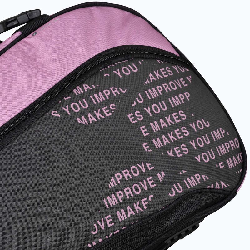 NOX Street Series padlum táska 45 l szürke/rózsaszín 11
