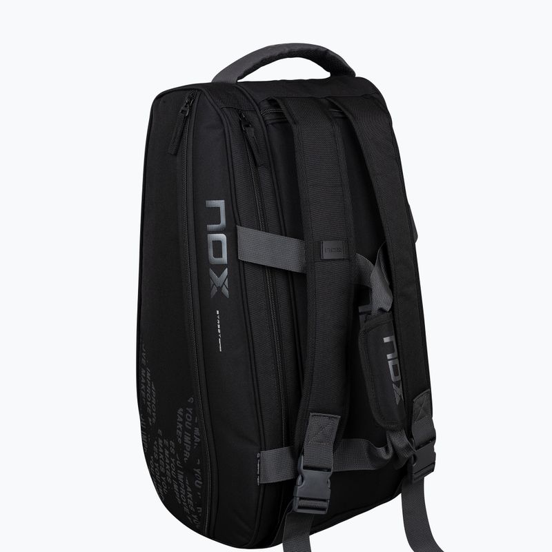 NOX Street Series evezőtáska 45 l fekete/szürke 6