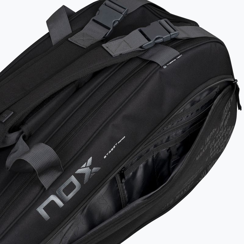 NOX Street Series evezőtáska 45 l fekete/szürke 12