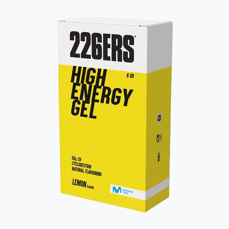 226ERS High Energy Gel 6 x 76 g citrom