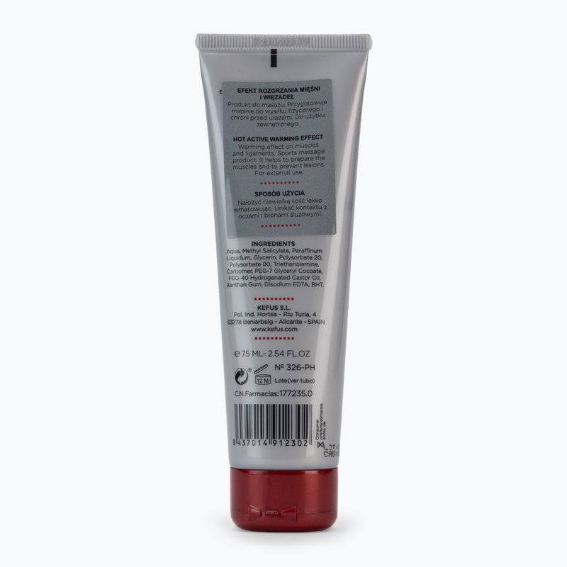 KEFUS Hot Active melegítő gél HOT-75 2