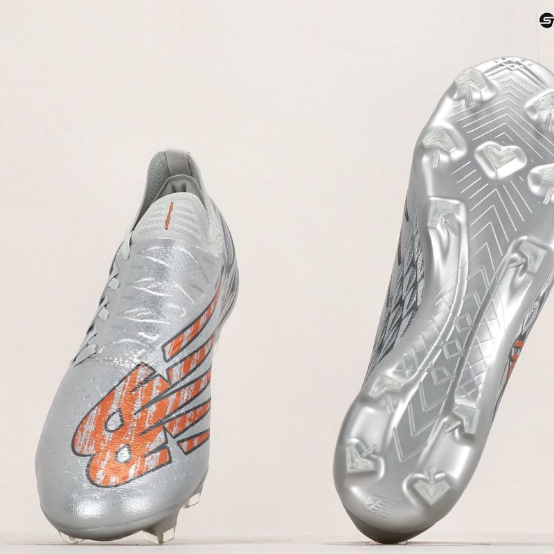 Férfi futballcipők New Balance Furon V7 Pro FG ezüst 12